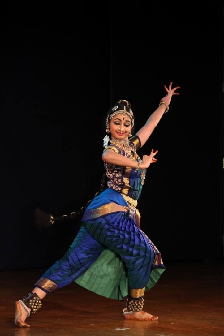 Blue Bharatanatyam Costume - We Dress Blue Bharatanatyam Costume - We Dress